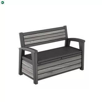 Decocoat műanyag kerti pad/tároló 227 L