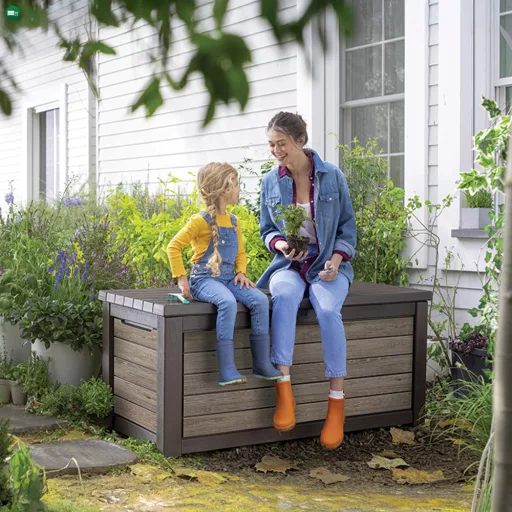 Decocoat műanyag kerti láda 630 L