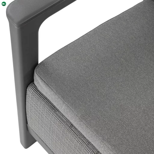 Scandi Box max linea duo kerti bútor szett jute tárolós asztallal