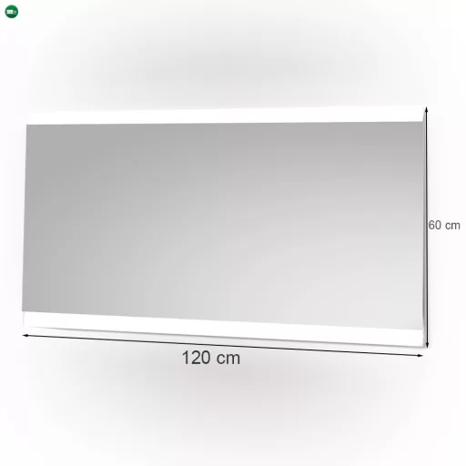Liv 120 tükör led világítással
