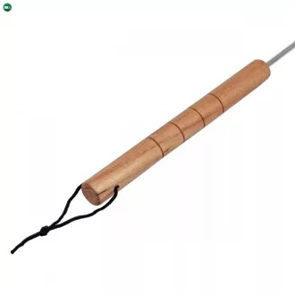 Kolbásznyárs fa fogantyúval 104 cm