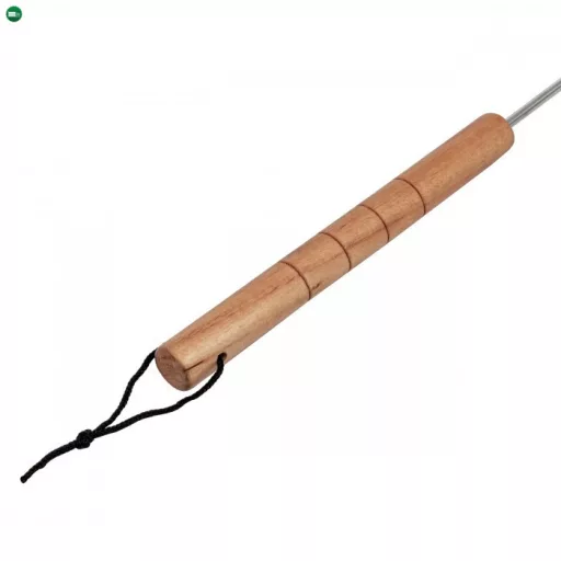 Kolbásznyárs fa fogantyúval 104 cm
