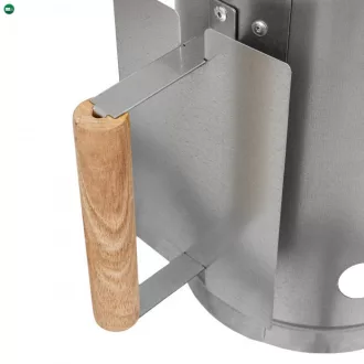 Grill begyújtó kémény 17 cm
