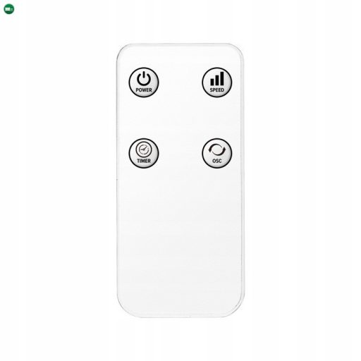 Mistral oszlopventilátor 20 W, fekete