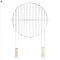 Kerek grillrács fa fogantyúval 51 cm