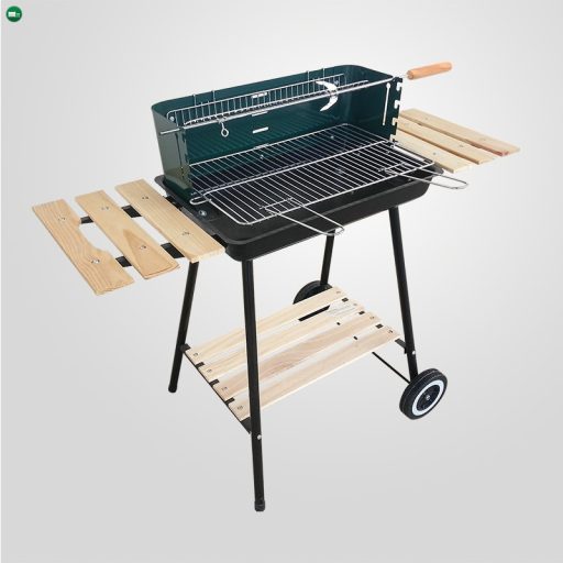 MIR244 téglalap alakú görgős széngrill