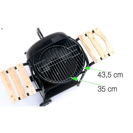 MIR270 szenes grill fedéllel