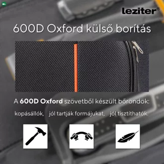   TraveLux light kabinbőrönd puha levehető kerékkel 55x40x20 cm