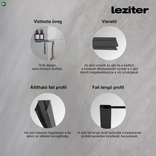 Tribeca 110x140 cm kádparaván