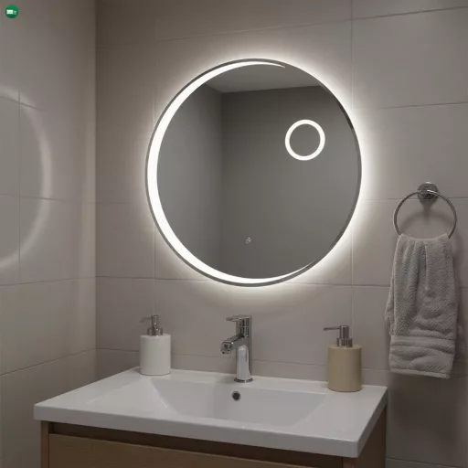 Lea 100 tükör led világítással
