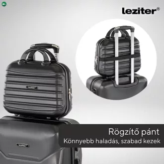   TraveLux Max kisméretű kézi bőrönd keményfedeles 28x36x16 cm