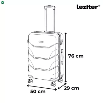   TraveLux Max kézipoggyász keményfedeles levehető kerékkel 40x30x20 cm