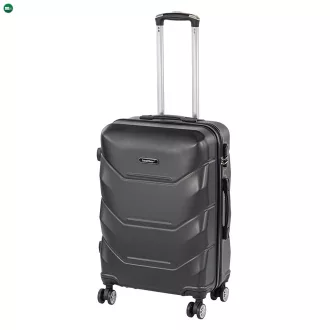 TraveLux Max közepes bőrönd keményfedeles 68x45x25 cm