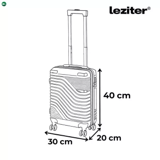   TraveLux Urban kézipoggyász keményfedeles levehető kerékkel 40x30x20 cm