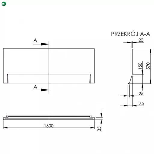 Borneo 160 Hosszú előlap