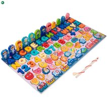 Fa puzzle, kirakó