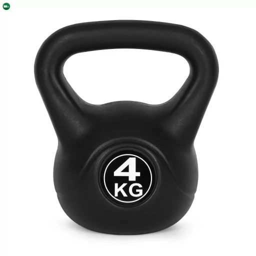Kettlebell 4 kg fekete