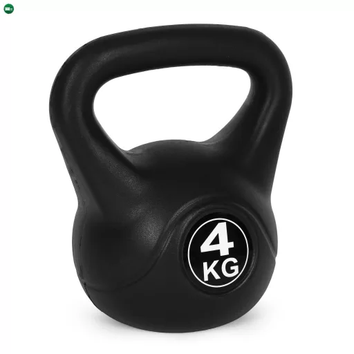 Kettlebell 4 kg fekete