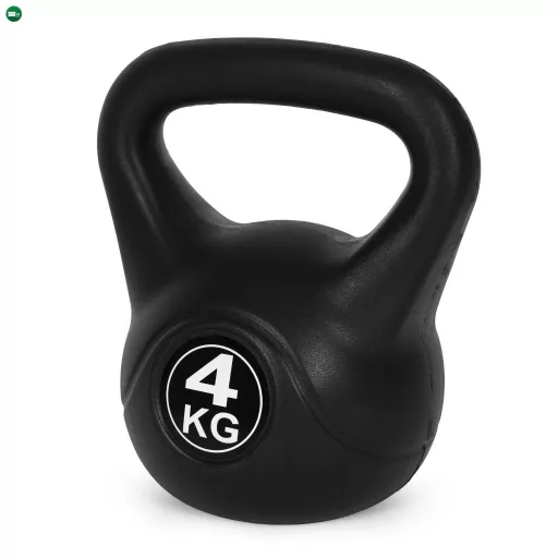 Kettlebell 4 kg fekete