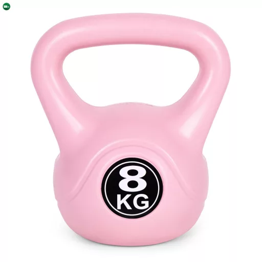 Kettlebell 8 kg rózsaszín