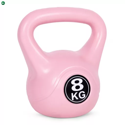 Kettlebell 8 kg rózsaszín