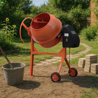 Mixer 140 betonkeverő 220V 550W 140 l