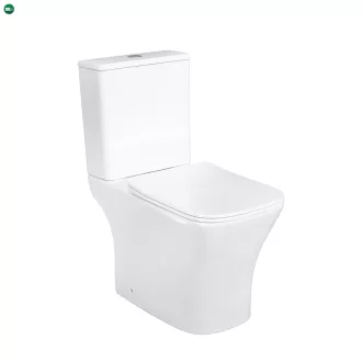   Nile monoblokkos kompakt WC alsó kifolyással soft close ülőkével