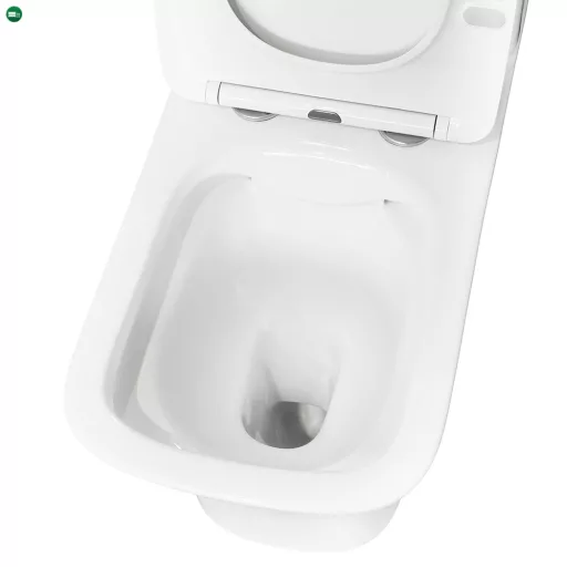 Nile monoblokkos kompakt WC alsó kifolyással soft close ülőkével