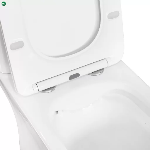 Nile monoblokkos kompakt WC alsó kifolyással soft close ülőkével