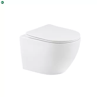 Delano fali rimless WC soft-close ülőkével