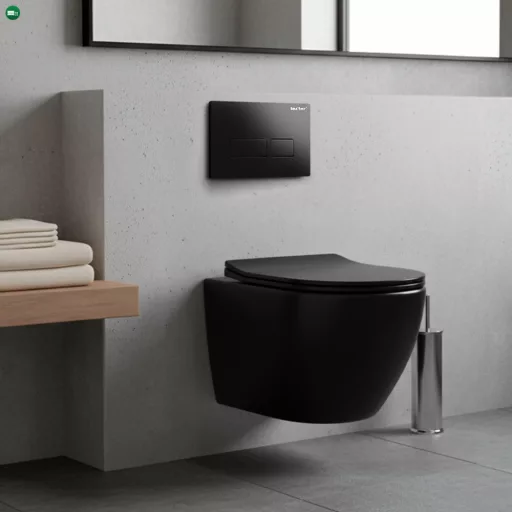 Delano fali rimless WC soft-close ülőkével