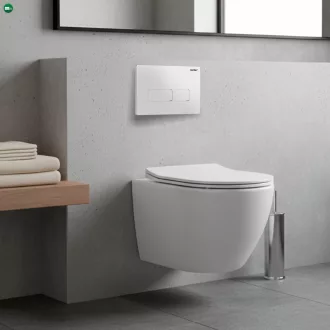 Delano fali rimless WC soft-close ülőkével
