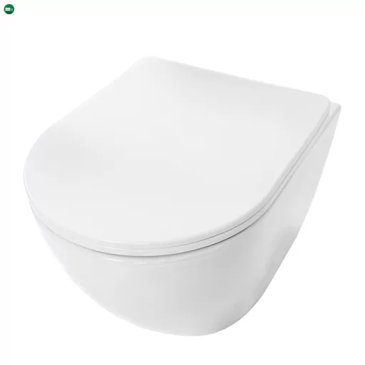 Delano fali rimless WC soft-close ülőkével