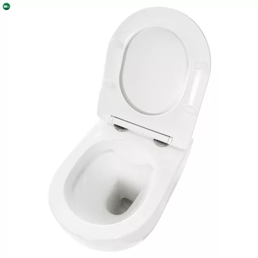 Delano fali rimless WC soft-close ülőkével