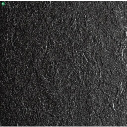 David 80 szögletes fekete akril zuhanytálca