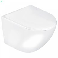 Delos WH fali rimless WC soft-close ülőkével