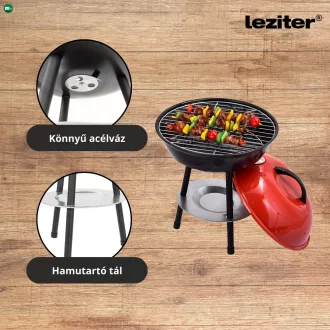 Faszenes kerti gömb grillsütő