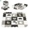 Habszivacs puzzle szőnyeg kerítéssel 25 darabos