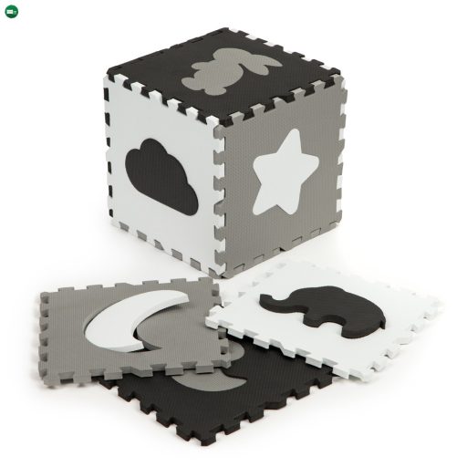 Habszivacs puzzle szőnyeg kerítéssel 25 darabos