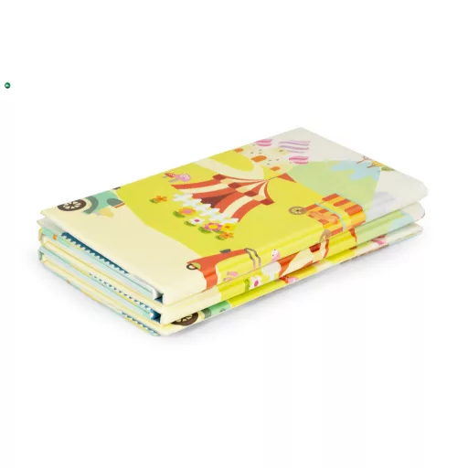 Oktató  játszószőnyeg kétoldalas összecsukható táskával