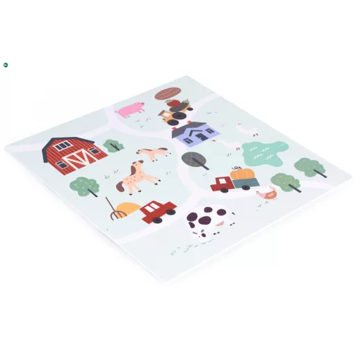 Nagy EVA habszivacs szőnyeg farm 90.5x90.5 cm 21 db