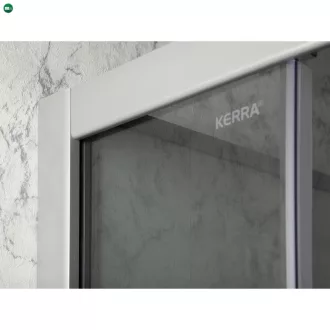 Evora White 90 hátfalas zuhanykabin zuhanytálcával