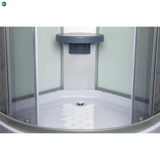 Evora White 90 hátfalas zuhanykabin zuhanytálcával
