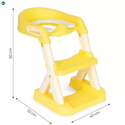 Lépcsős wc szűkítő sárga