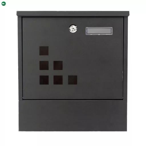 Acél postaláda