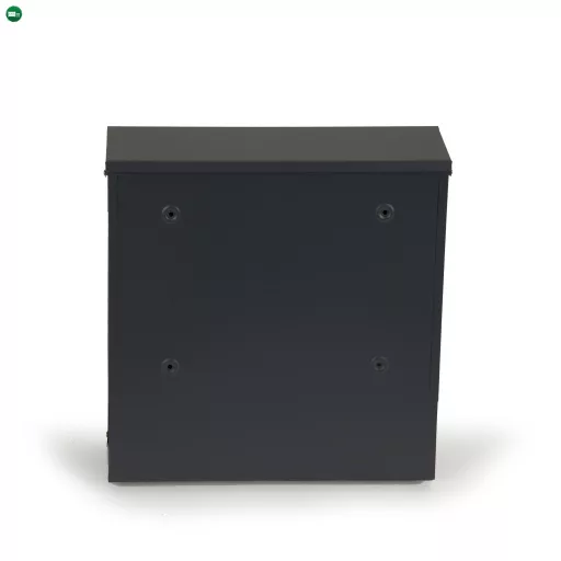 Postaláda horganyzott acélból újságtartóval antracit