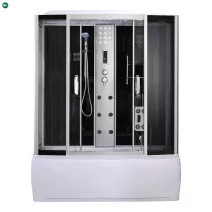 Hidromasszázs zuhanykabin káddal