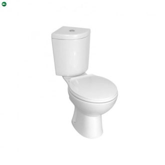 KR61 Sarokba szerelhető monoblokkos WC ülőkével