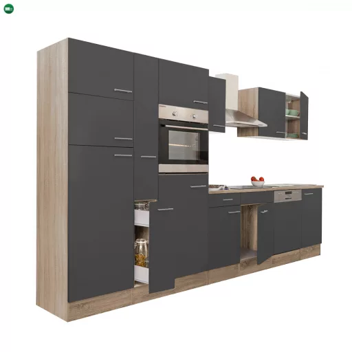 Yorki 370 konyhabútor felülfagyasztós hűtős kivitelben