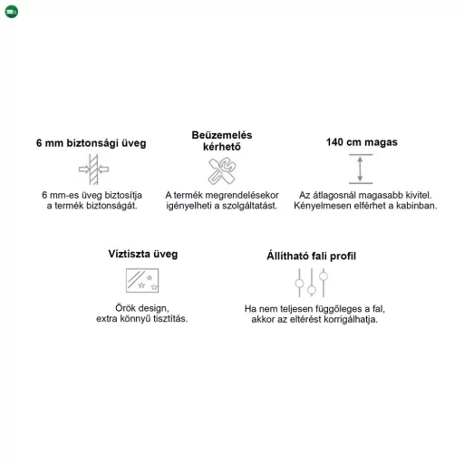 Alor 122x140 cm kádparaván